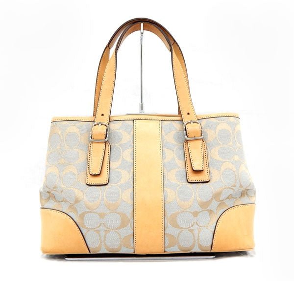 COACH/コーチ ハンドバッグ ベージュ 6336 - 安心保証・業界最安値の販売 福助